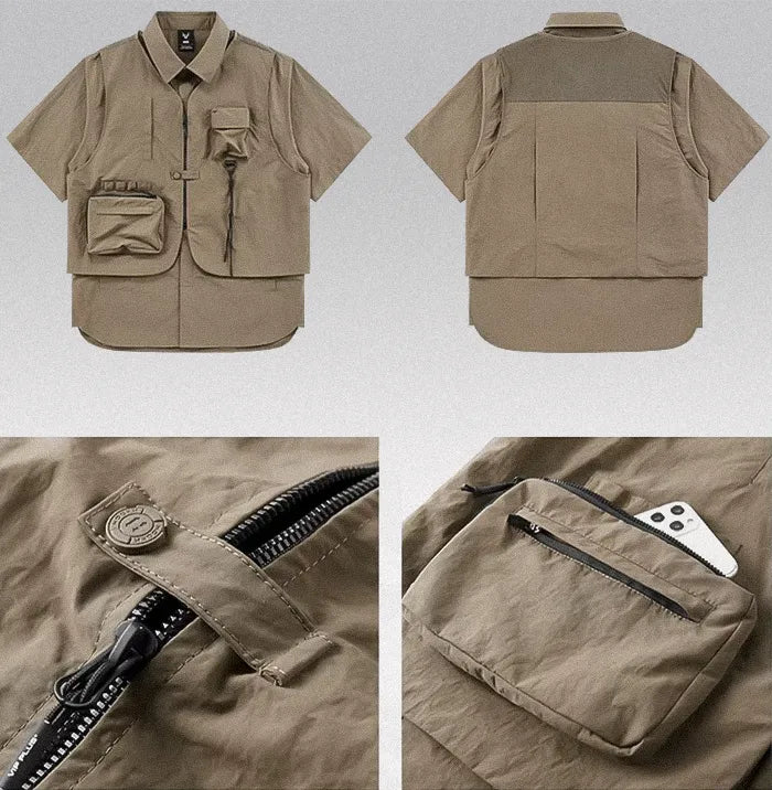 Cargo shirt "Hakano"