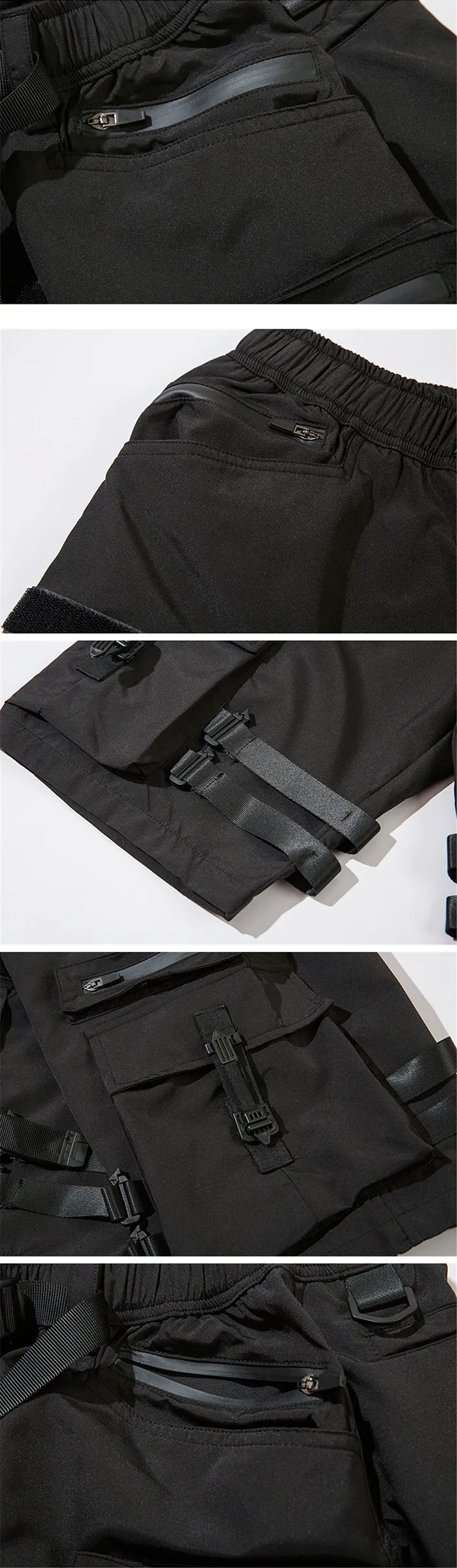 more details of the Cargo shorts mens black "Mutsu"