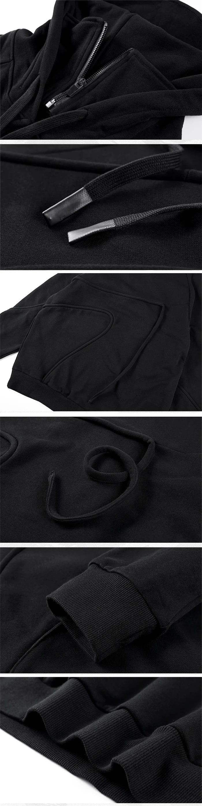 more details of the Cyberpunk techwear hoodie "Mizuho"