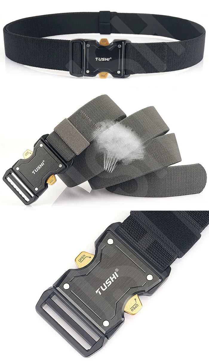 different views of the Elastic tactical belt "Nemuro"