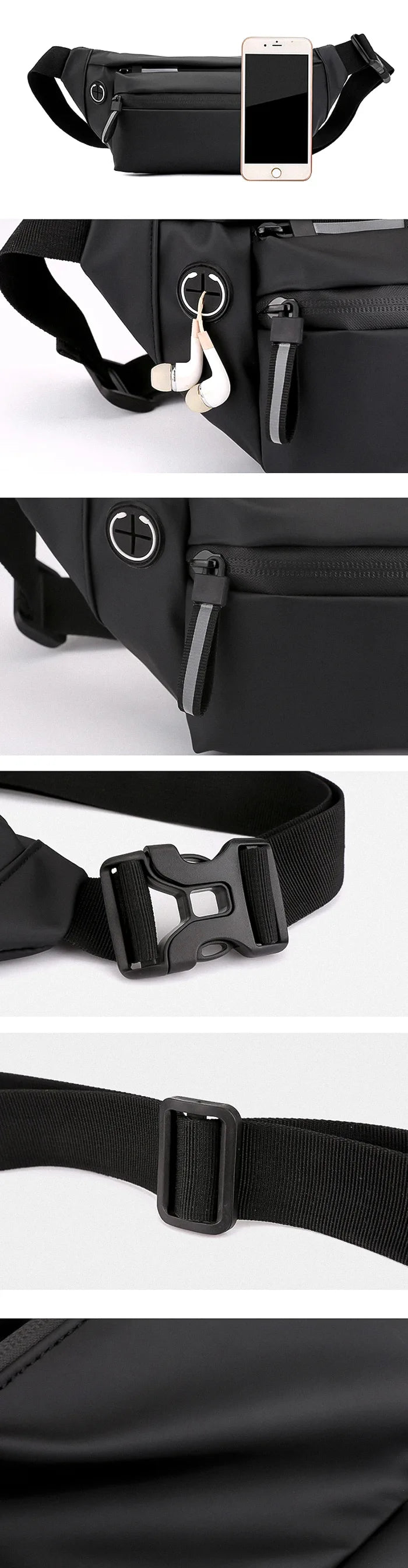 details of the Fanny pack waterproof "Onan"