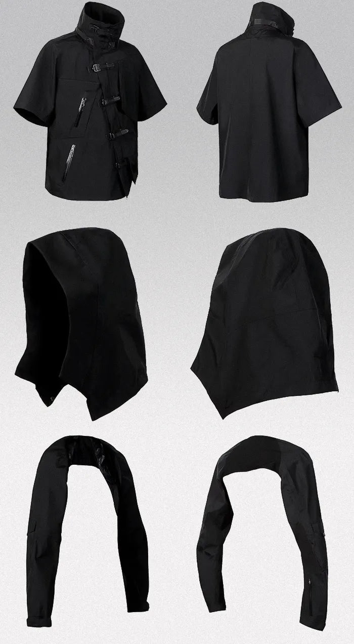 parts of the Futuristic windbreaker "Kanda"