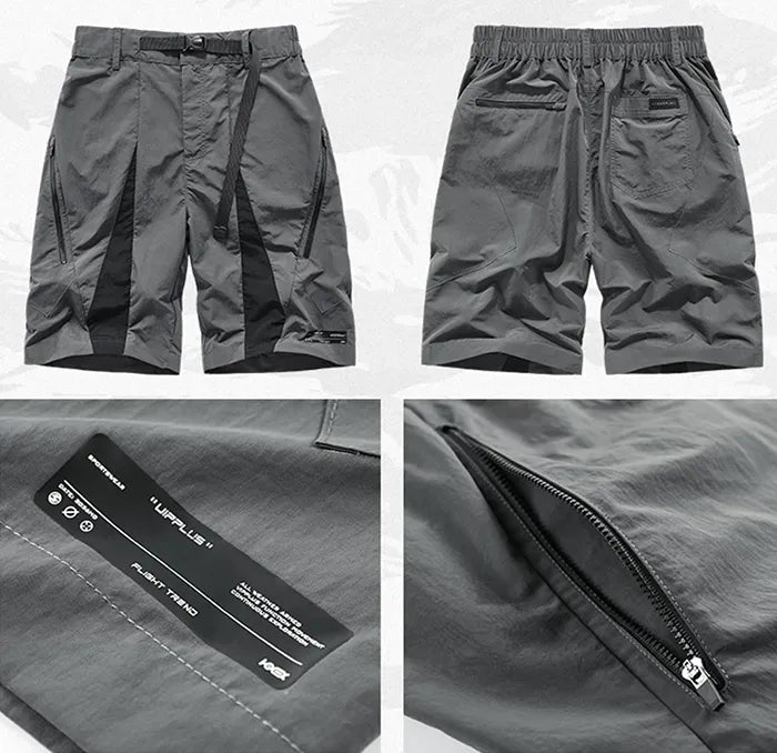 details of the Grey shorts men "Nashino"