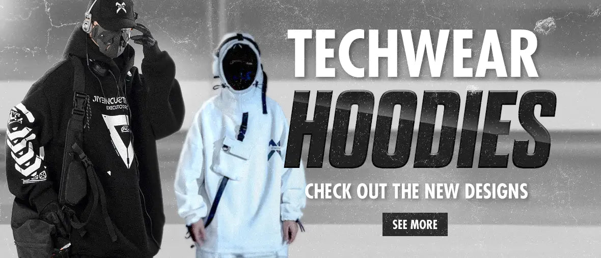 techwear hoodie banner - TECHWEAR STORM™