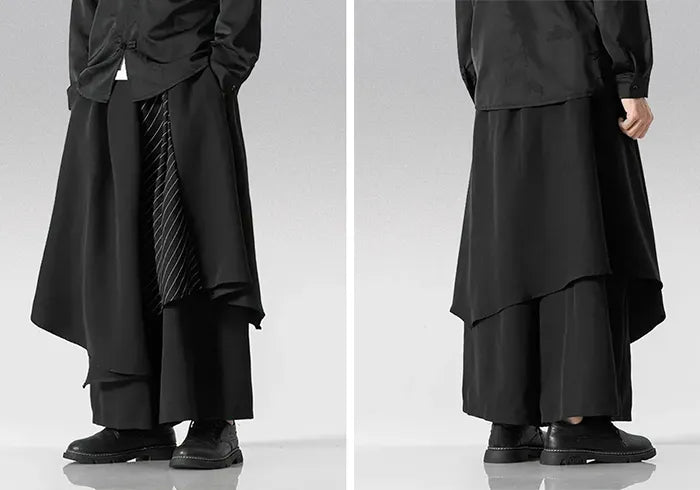 front and back of the Hakama Pants "Katara"