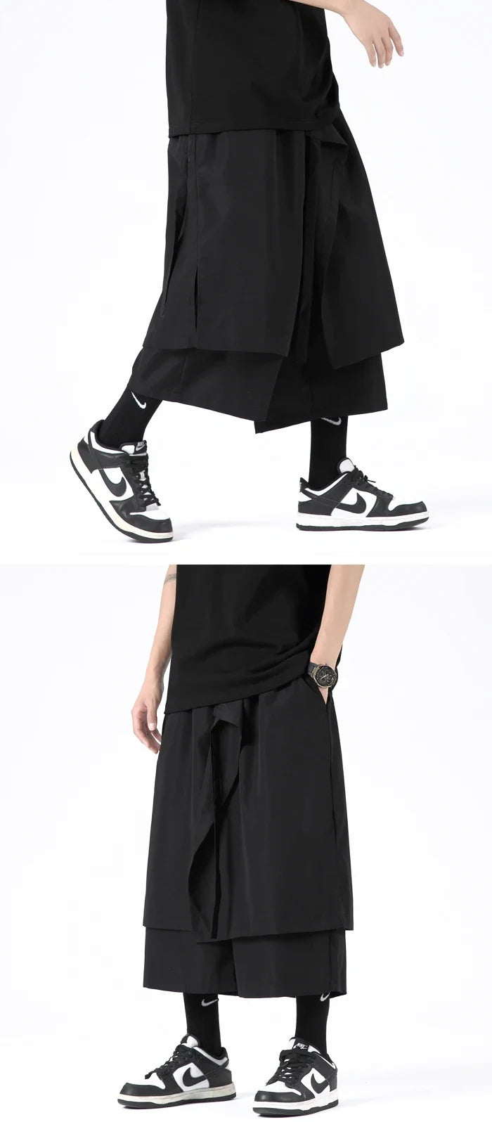 Hakama pants streetwear "Chiku"