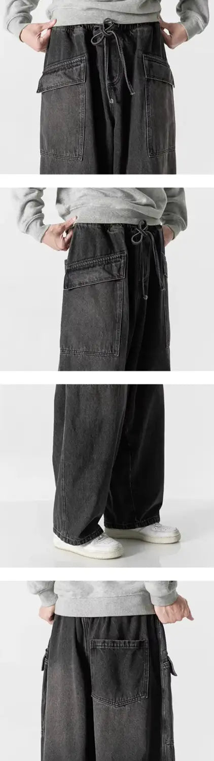 details of the Harem pants jeans "Oyase"