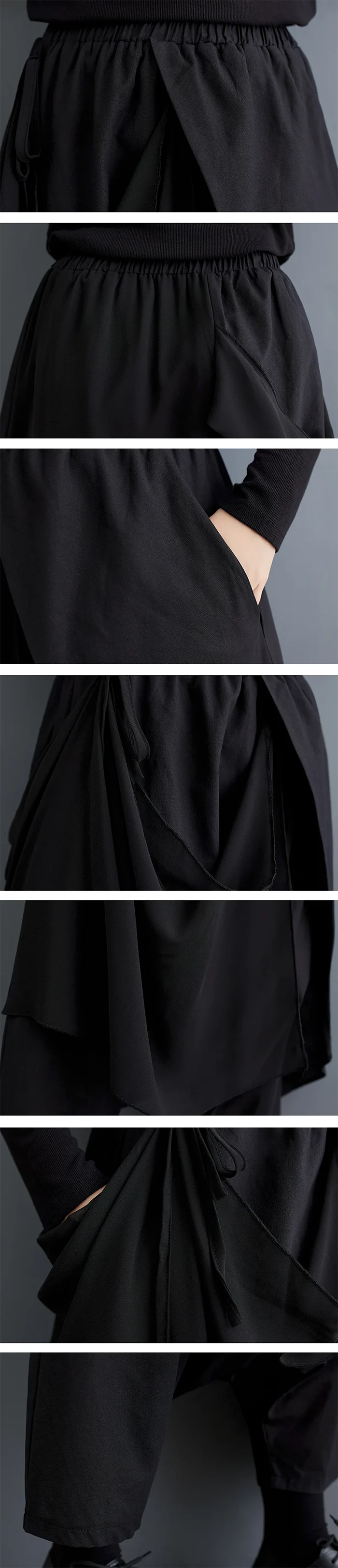 details of the Japanese style pants women's "Sanmu"