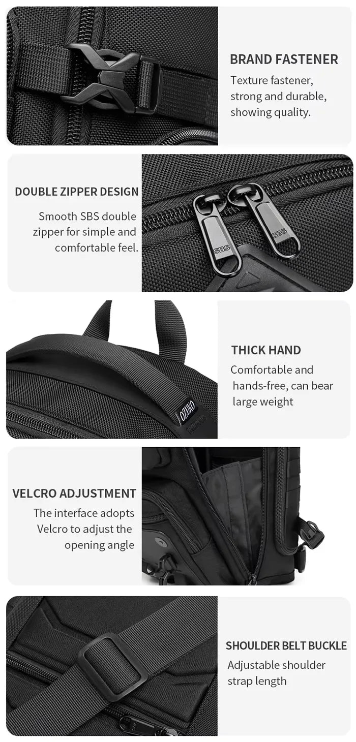 parts of the Large cross body bag "Ise"