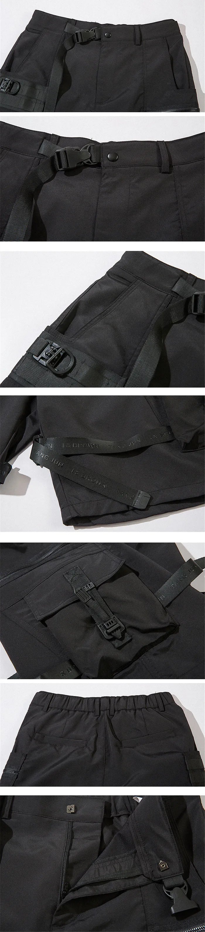 details of the cargo shorts "Misawa"