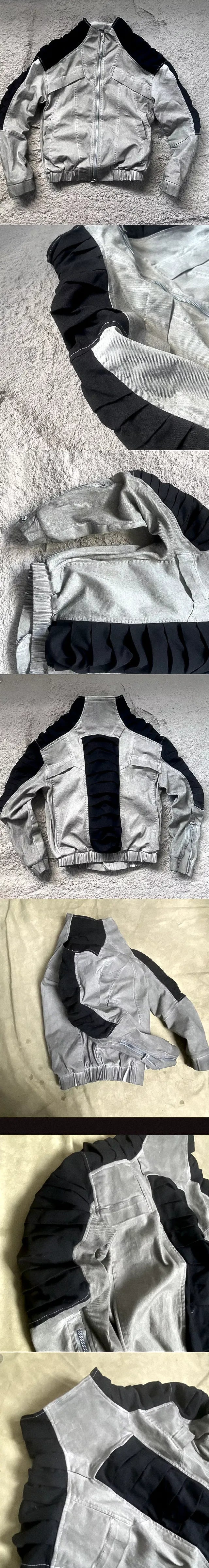 details of the Men's cyberpunk jacket "Hakota"