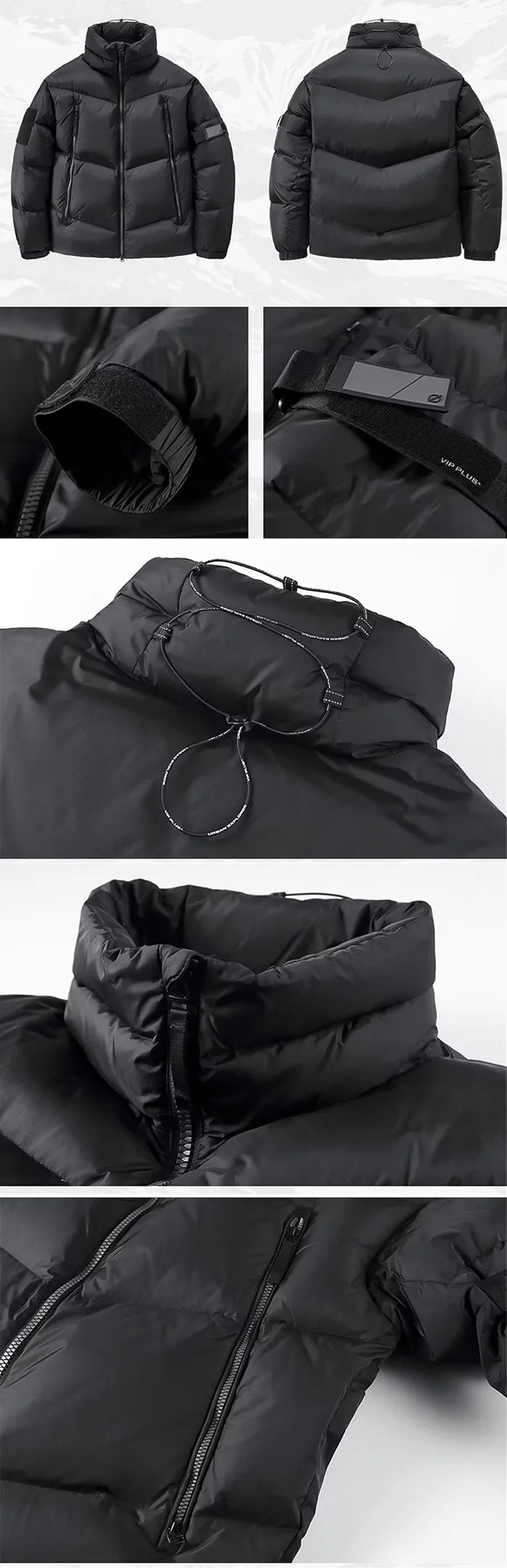 parts of the Men's down jacket "Kemuro"