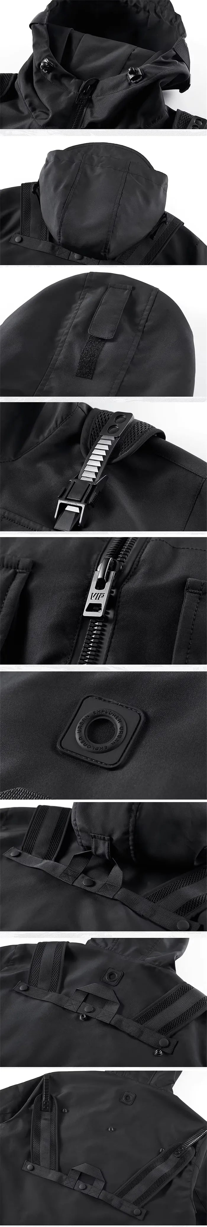 parts of the Men's tactical jacket "Oran"