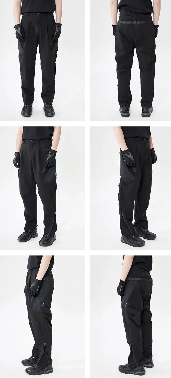 details of the Men's tactical pants "Iwakura"