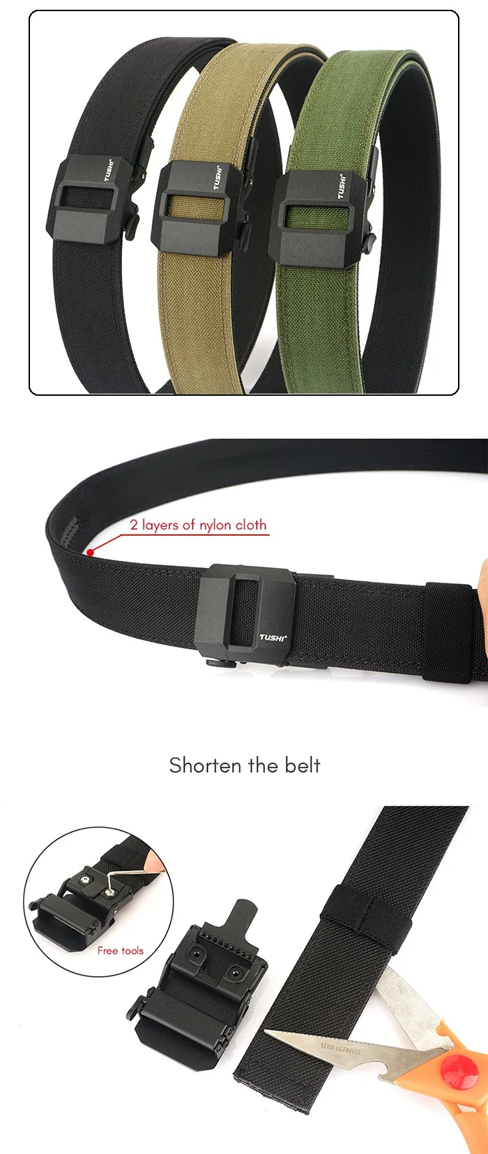 parts of the Nylon tactical belt "Nomisha"