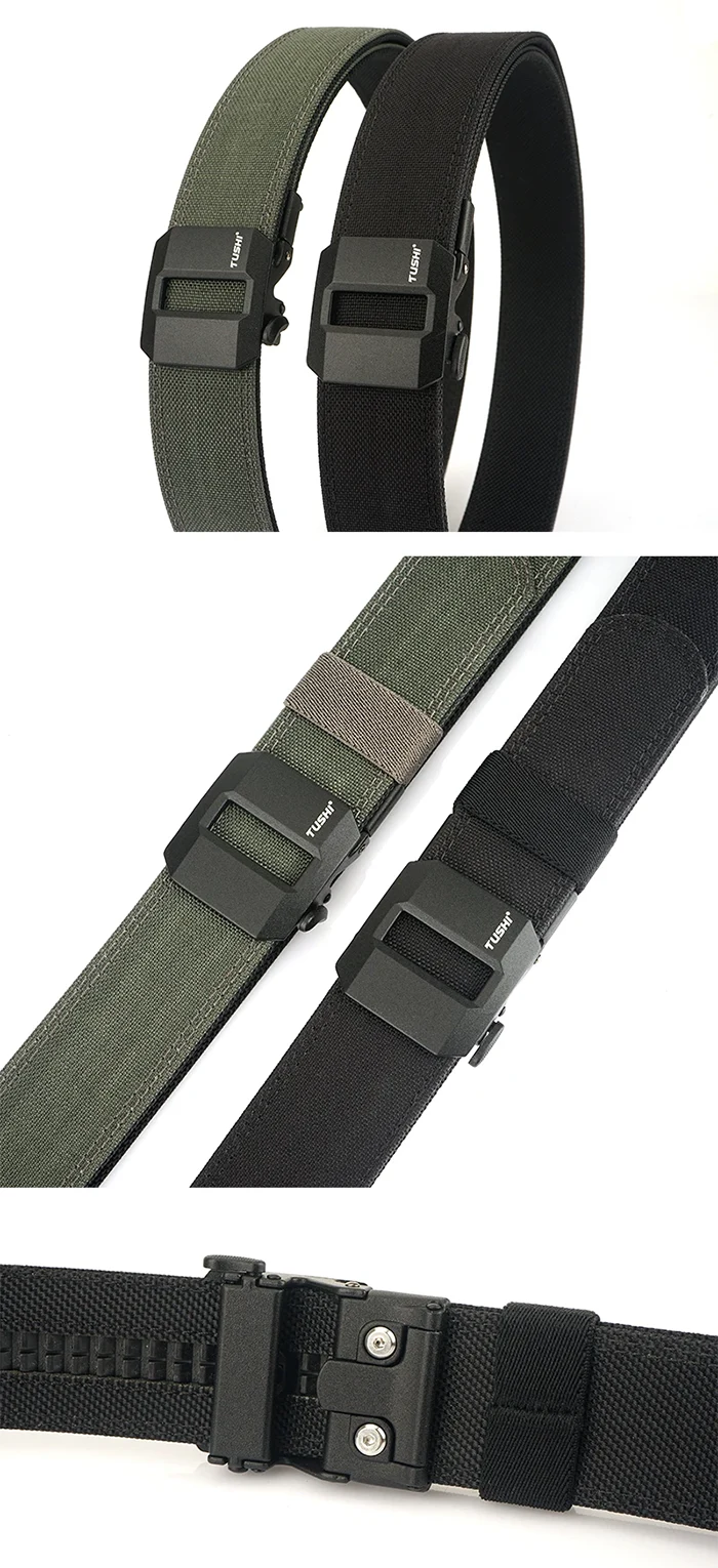 details of the Nylon tactical belt "Nomisha"