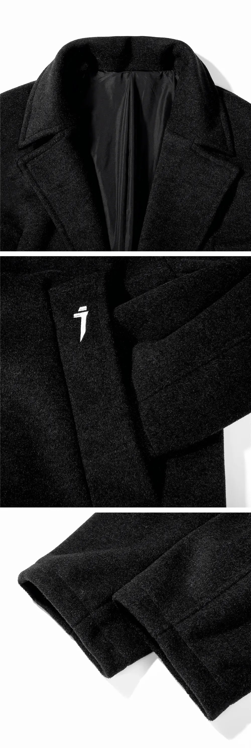 details of the Overcoat for men "Gayaki"