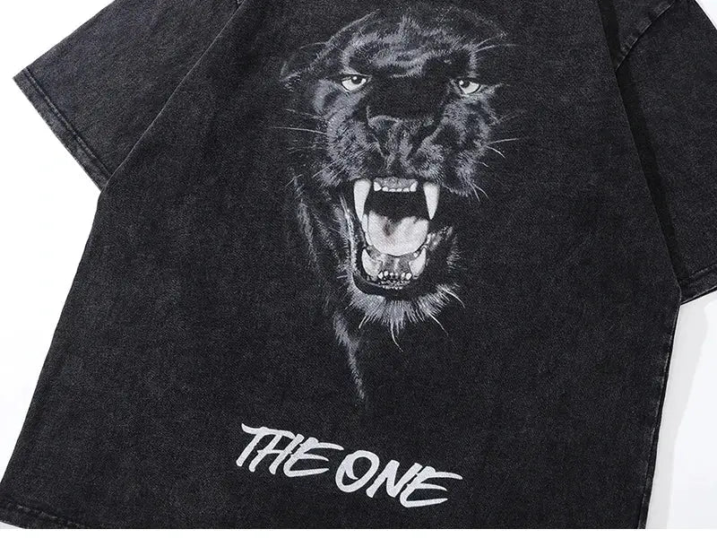 ’Black Panther’ Oversized T-Shirt