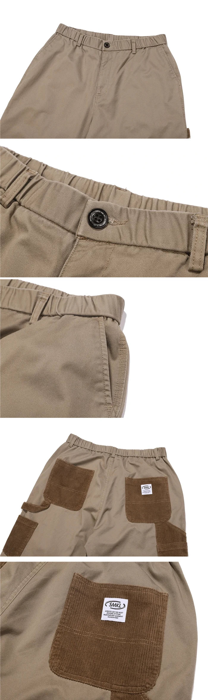 detail of the Streetwear harem pants "Kori"