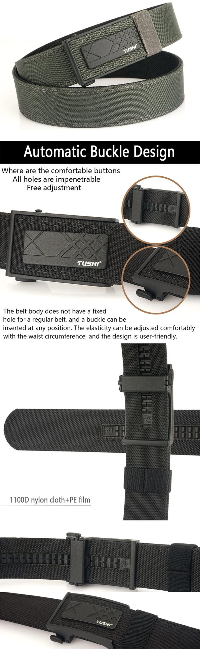 parts of the Tactical gun belt "Kitahi"