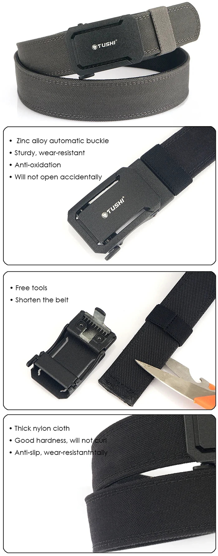 parts of the Tactical gun belt "Yobetsu"