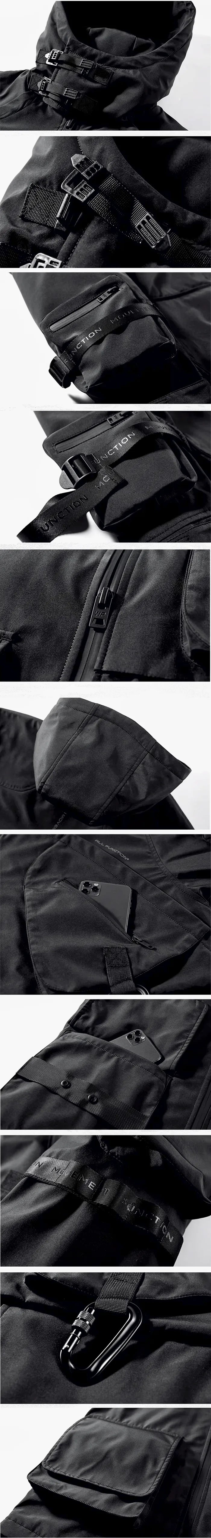 parts of the Tactical men's jacket "Osho"