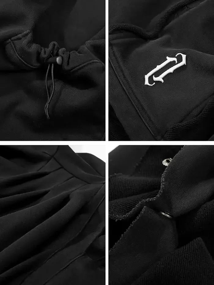 details of the Techwear Cloak "Tsukoto"
