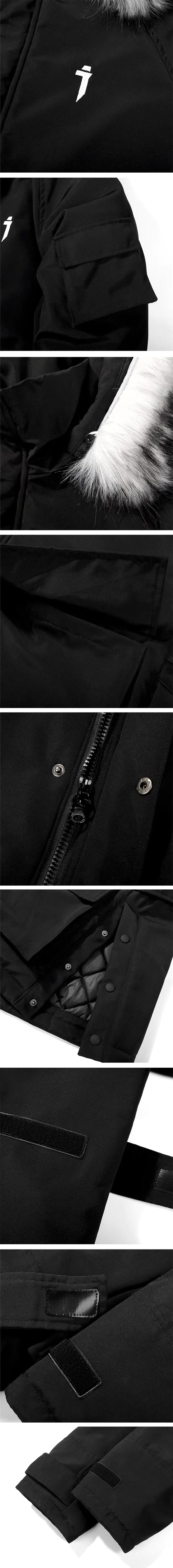 details of the Techwear Parka "Kazuka"