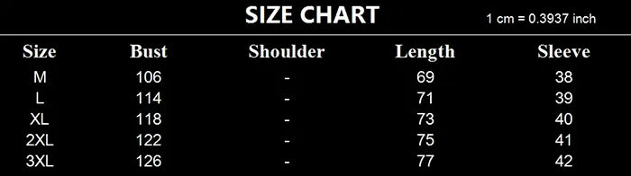 Techwear T-shirt "Yanai" size guide