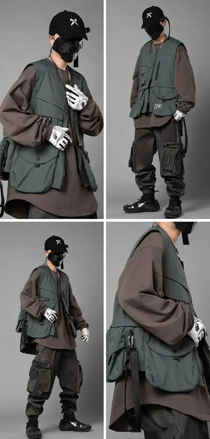 other parts of the Techwear Vest "Akashi"