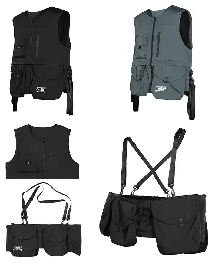 Techwear Vest "Akashi" explained
