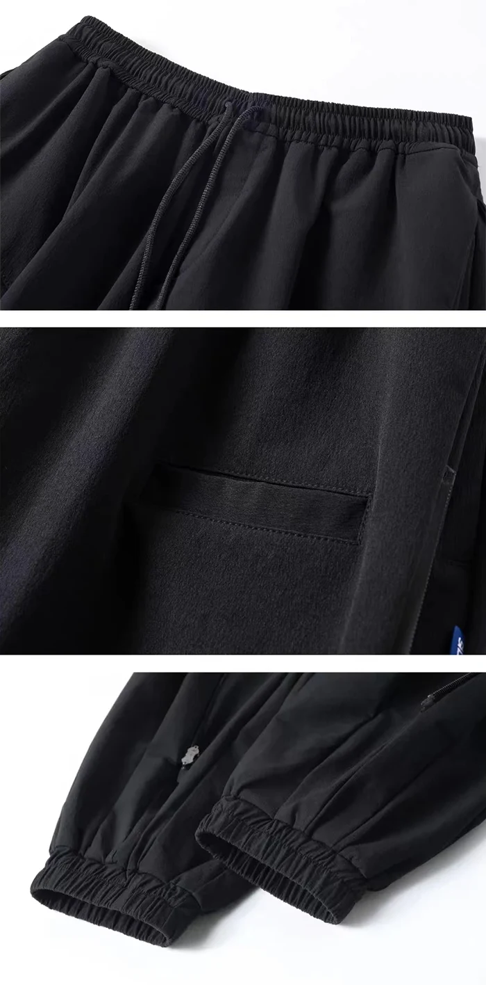 details of the Techwear harem pants "Nomatsu"