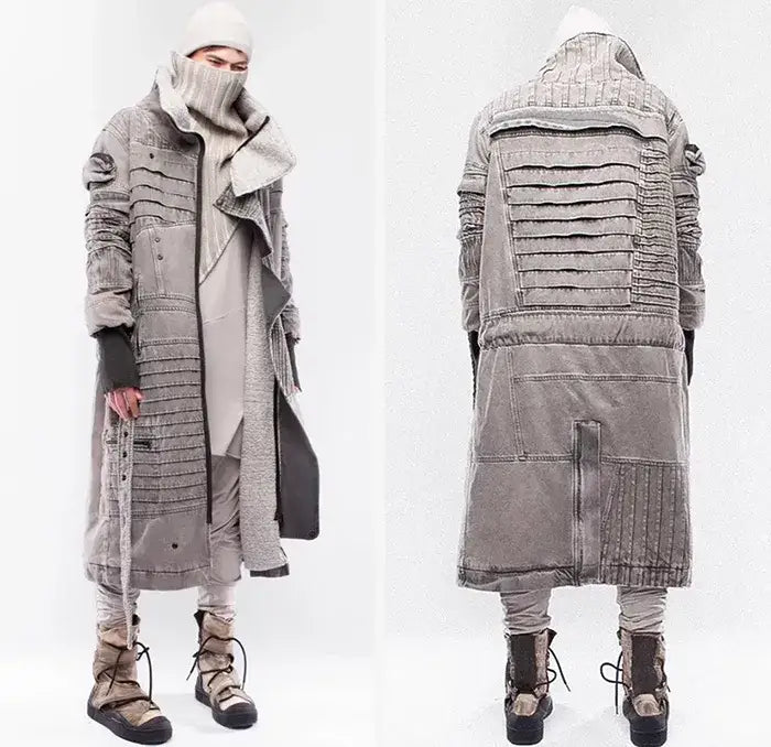 Wasteland Trench Coat "Oga" front and back