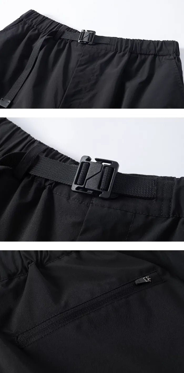 details of the Waterproof techwear pants "Gonan"