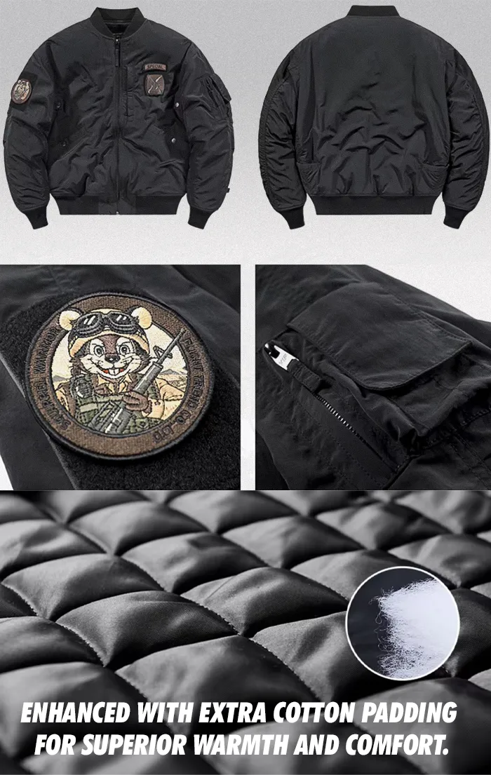 Winter bomber jacket men's "Shonji"