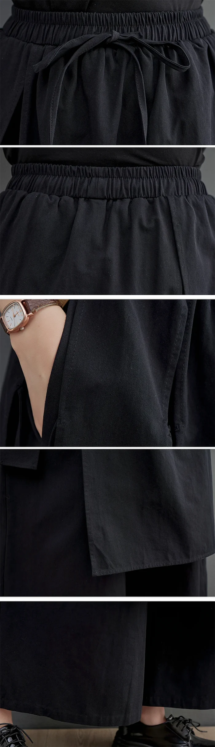 details of the Women's hakama "Minami"