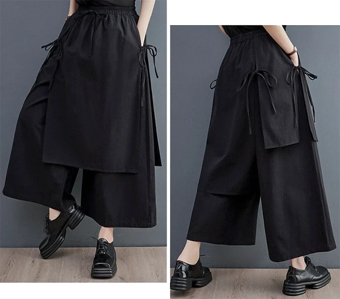 front and back of the Women's hakama "Minami"