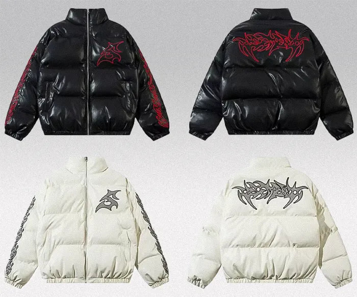 Y2k jacket men's "Kikuzo"