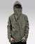 Asymmetrical military jacket ’Ikusei’ - TECHWEAR STORM™