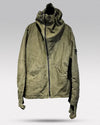 Asymmetrical military jacket ’Ikusei’ - TECHWEAR STORM™