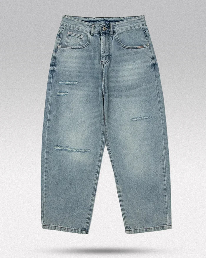 Baggy blue jeans men’s ’Miyoshi’ - TECHWEAR STORM™