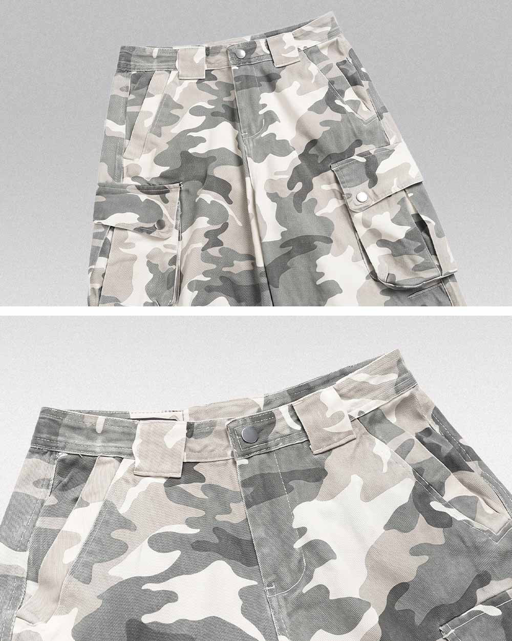 Baggy camo cargo pants ’Suwa’