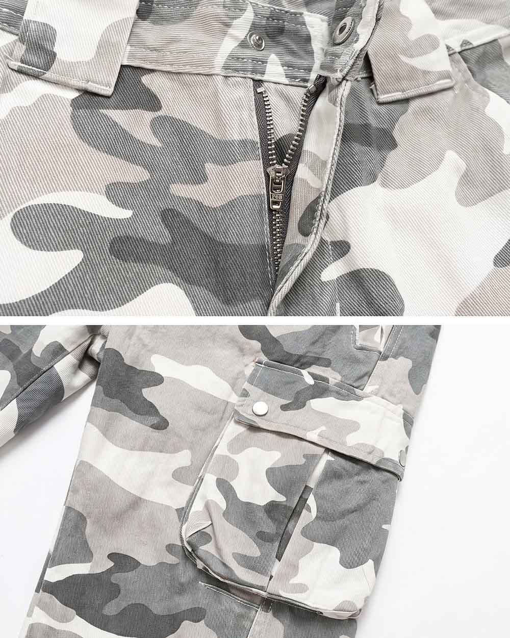 Baggy camo cargo pants ’Suwa’