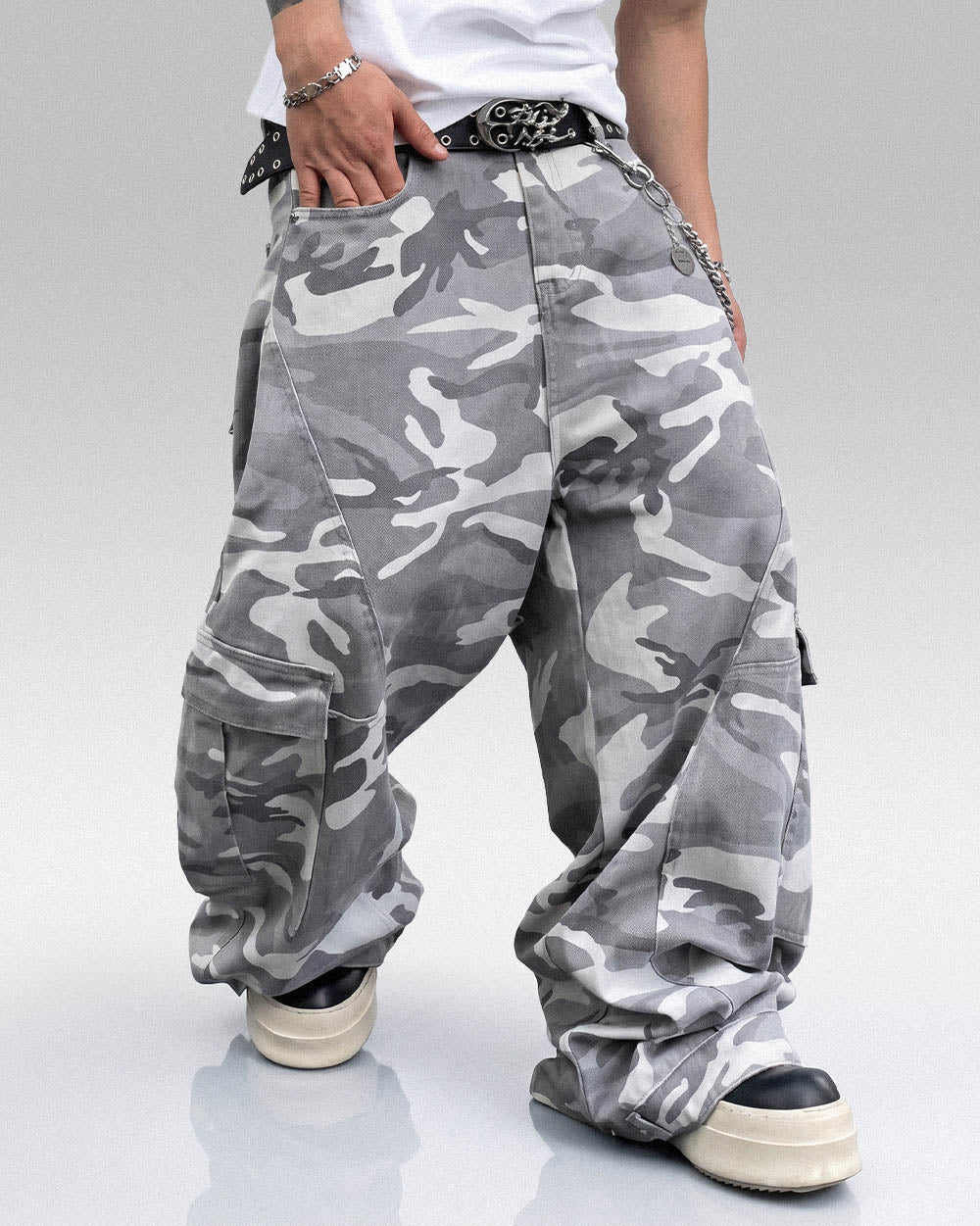 パンツ PLAYHOUR BAGGY CAMO PANTS size1 baggy-camo-trousers-komoro-