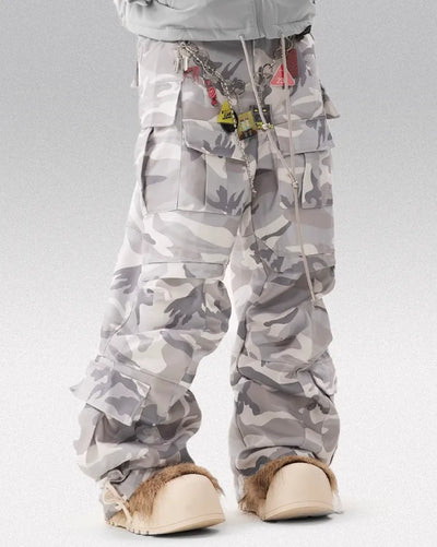 Baggy camo trousers ’Komoro’ - TECHWEAR STORM™