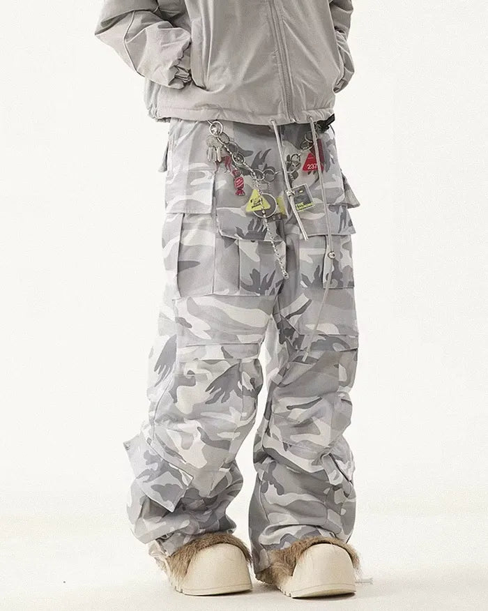 Baggy camo trousers ’Komoro’ - TECHWEAR STORM™