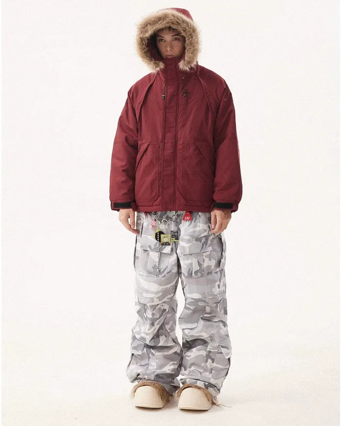 Baggy camo trousers ’Komoro’ - TECHWEAR STORM™