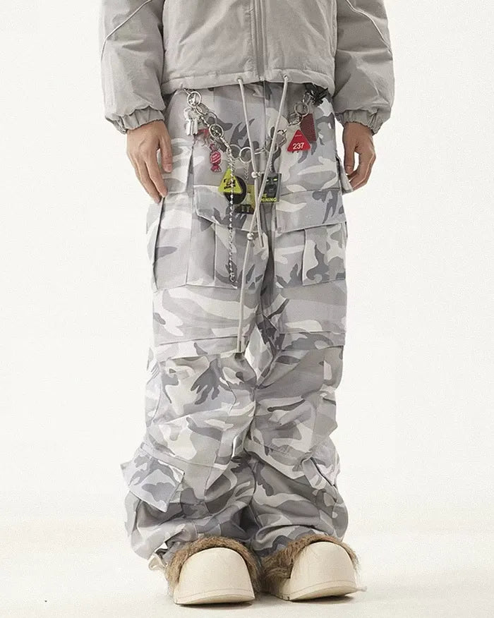 Baggy camo trousers ’Komoro’ - TECHWEAR STORM™