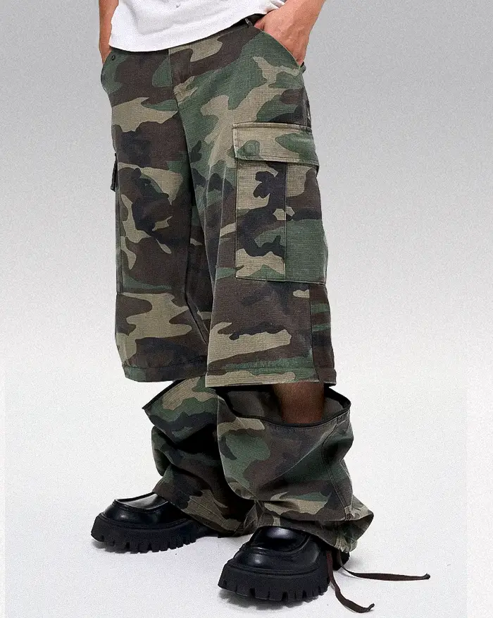 Baggy camouflage pants ’Riyama’ - TECHWEAR STORM™