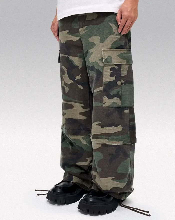 Baggy camouflage pants ’Riyama’ - TECHWEAR STORM™